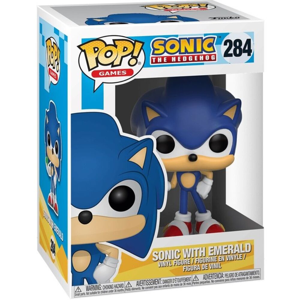 Funko POP! Games: Sonic - Sonic with Emerald COLLECTIBLES